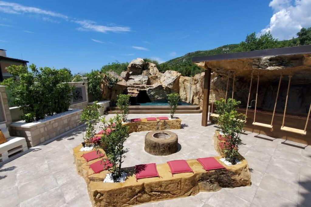 Modern Top Floor Sea View 3Br With Pools, Spa & Fitness Becici  Exterior photo