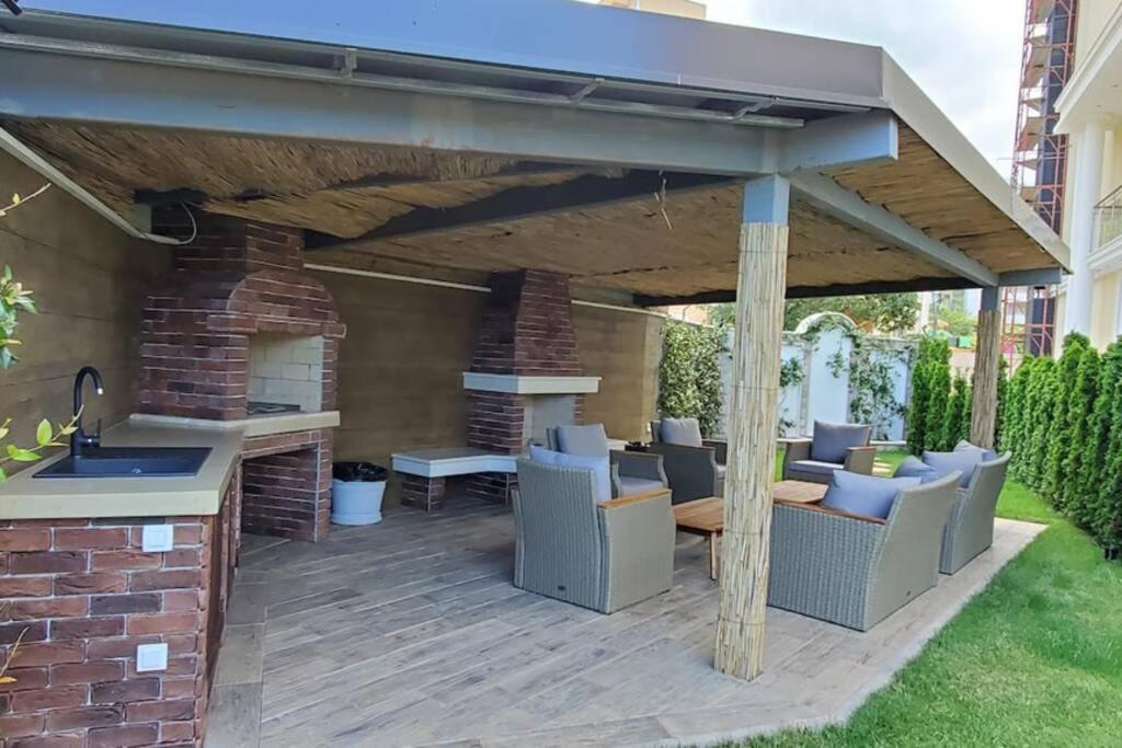 Modern Top Floor Sea View 3Br With Pools, Spa & Fitness Becici  Exterior photo